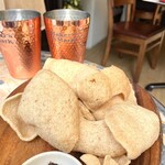 AJIANA Karasuyama Ten - えびせんは、海老味噌付き★