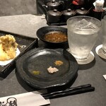 Tempura Kyobashi Tenjin - 塩も豊富。