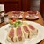 ヤマモト - 料理写真:和牛カツサンド(ミニサラダ付き)